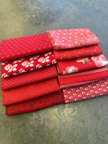 250th Americana Colorway Fat Quarter Bundles -  Choose between Red, White or Blue - 10 prints