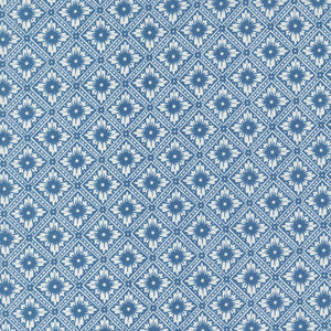 Denim and Daisies Punched Tin Denim 35383 17 by Fig Tree and Co- Moda- 1/2 Yard