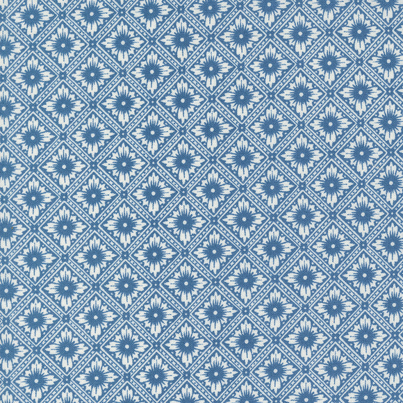 Denim and Daisies Punched Tin Denim 35383 17 by Fig Tree and Co- Moda- 1/2 Yard