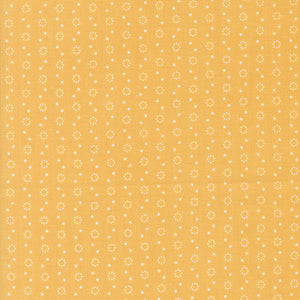 Portofino Polka Dot Duo Golden Wheat 35397 12 by  Fig Tree- Moda- 1/2 Yard