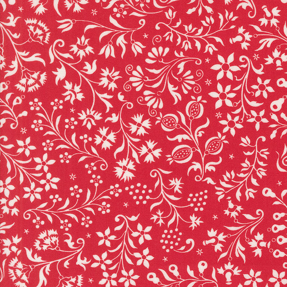 PREORDER Buon Natale Holiday Harvest Pomegranate 35401 14 by Fig Tree - Moda- 1/2 yard