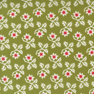 PREORDER Buon Natale Woodcut Pine 35402 16 by Fig Tree - Moda- 1/2 yard