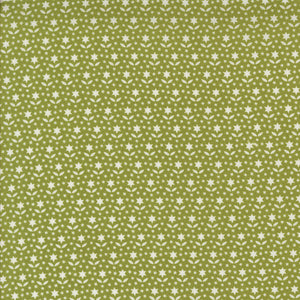 PREORDER Buon Natale Star Blooms Pine 35405 16 by Fig Tree - Moda- 1/2 yard