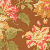 PREORDER  Butternut and Sage Harvest Floral Cinnamon 35440 18 by Fig Tree and Co- Moda- 1/2 Yard