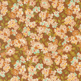 PREORDER  Butternut and Sage Field of Flowers Cinnamon 35442 18 by Fig Tree and Co- Moda- 1/2 Yard