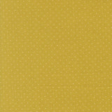 PREORDER  Butternut and Sage Pindot Citron 35446 12 by Fig Tree and Co- Moda- 1/2 Yard
