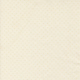PREORDER  Butternut and Sage Pindot Cream 35446 21 by Fig Tree and Co- Moda- 1/2 Yard