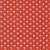 PREORDER Larkspur and Linen Daisies Pomegranate 35456 23 by Fig Tree- Moda- 1/2 Yard