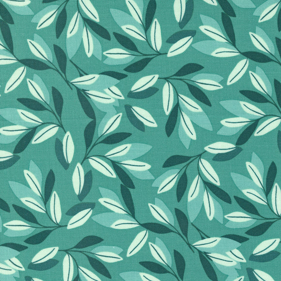 Willow Leaves Pond 36061 19 by 1 Canoe 2 - Moda- 1/2 yard