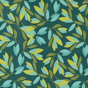 Willow Leaves Lagoon 36061 20 by 1 Canoe 2 - Moda- 1/2 yard