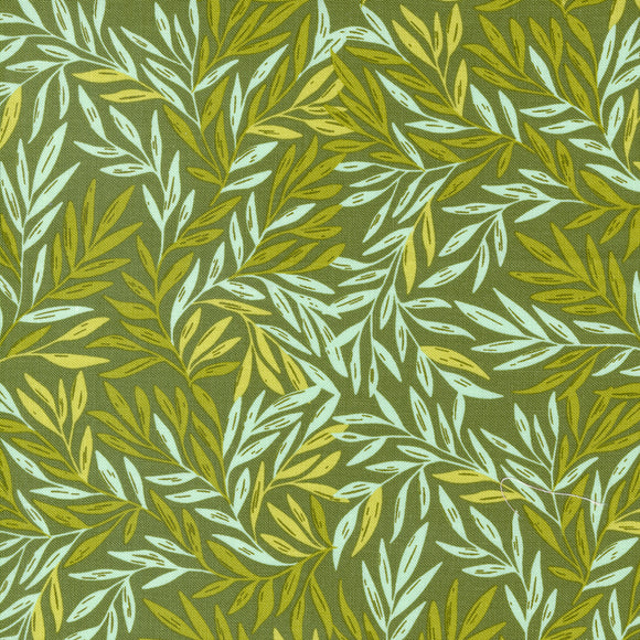 Willow Willow Leaf 36063 21 by 1 Canoe 2 - Moda- 1/2 yard