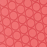 Funny Valentine Pearl Bracelet Coral 37136 23 by Lizzy House - Moda- 1/2 Yard