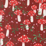 Funny Valentine Mushrooms Rose 37141 17 by Lizzy House - Moda- 1/2 Yard