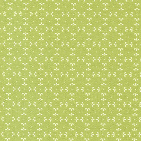 Favorite Things Snowflakes Chartreuse 37655 25 by Sherri and Chelsi- Moda