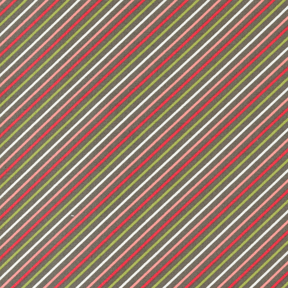 Favorite Things Stripe Charcoal 37656 19 by Sherri and Chelsi- Moda