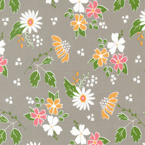 Bountiful Blooms Blossom Floral Stone 37660 20 by Sherri and Chelsi- Moda- 1/2 yard