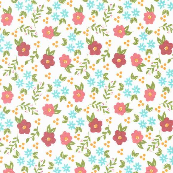 Bountiful Blooms Blooms Off White 37661 11 by Sherri and Chelsi- Moda- 1/2 yard