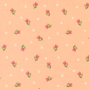 Bountiful Blooms Tulip Peach 37662 13 by Sherri and Chelsi- Moda- 1/2 yard