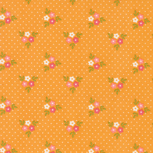 Strawberry Lemonade Bouquets Apricot 37672 16 by Sherri and Chelsi- Moda- 1/2 Yard