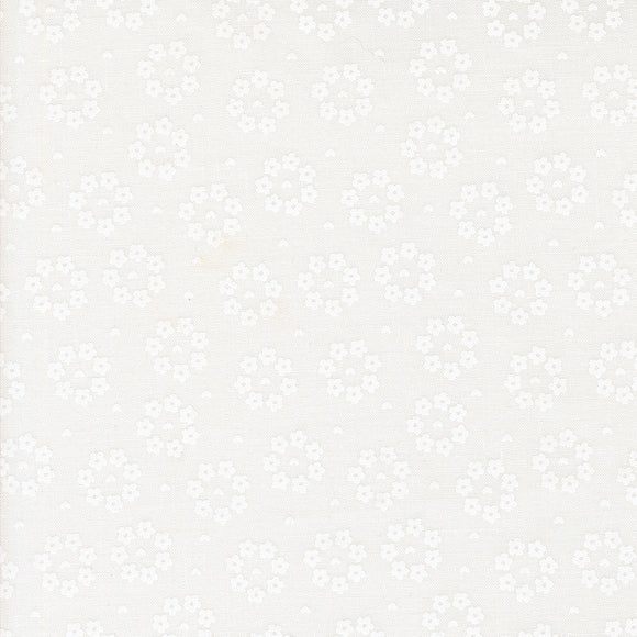 Raspberry Summer Rosy Cloud White 37695 21 by Sherri and Chelsi- Moda- 1/2 Yard