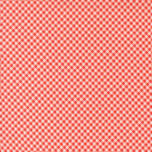 Raspberry Summer Gingham Carnation 37697 12 by Sherri and Chelsi- Moda- 1/2 Yard