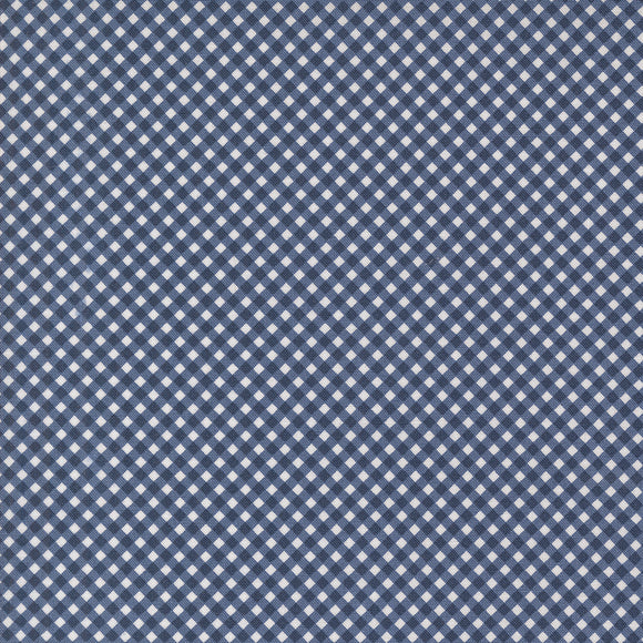 Raspberry Summer Gingham Blueberry 37697 20 by Sherri and Chelsi- Moda- 1/2 Yard