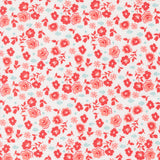 Delightfully Yours Floral Cloud Geranium 37706 21 by Sherri and Chelsi- Moda- 1/2 Yard