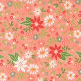 PREORDER Poinsettia and Pear- Poinsettia Carnation 37710 15 by Sherri and Chelsi- Moda-1/2 Yard