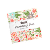 SAMPLE SPREE Poinsettia and Pear Charm Pack 37710PP by Sherri and Chelsi- Moda