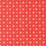 PREORDER Poinsettia and Pear- Daisy Dot Geranium 37713 16 by Sherri and Chelsi- Moda-1/2 Yard