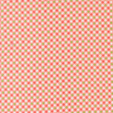 PREORDER Poinsettia and Pear- Gingham Carnation 37717 25 by Sherri and Chelsi- Moda-1/2 Yard
