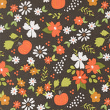 Birch and Willow Pumpkin Patch Charcoal 37720 18 by Sherri and Chelsi- Moda- 1/2 Yard