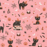 PREORDER Purrs and Boos Cats Candy 39060 13 by Elena Amo - Moda- 1/2 Yard