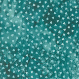 Fleur The Love Sweetheart Teal 39889 37 by Create Joy- Moda- 1/2 Yard