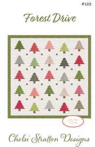 Forest Drive Quilt Kit by Chelsi Stratton- Moda - 75" X 75"