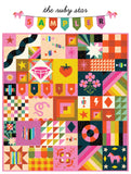 PREORDER Ruby Star Sampler Quilt Kit by Ruby Star Society- Moda- 60" X 66"