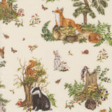 Fable and Fern Woodland Tales Eggshell 40060 11 by Watercolour Heart- Moda- 1/2 Yard