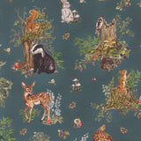 Fable and Fern Woodland Tales Indigo 40060 15 by Watercolour Heart- Moda- 1/2 Yard