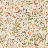 Fable and Fern Woodland Floor Eggshell 40061 11 by Watercolour Heart- Moda- 1/2 Yard