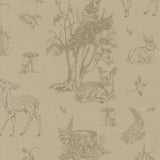 Fable and Fern Fawns Fables Sage 40062 13 by Watercolour Heart- Moda- 1/2 Yard