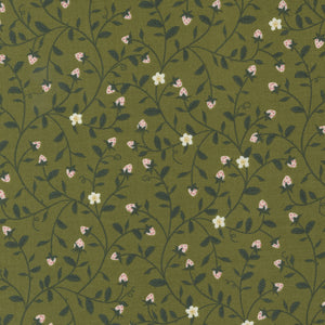 Evermore Strawberry Tangle Fern 43151 14 by  Sweetfire Road - Moda- 1 Yard