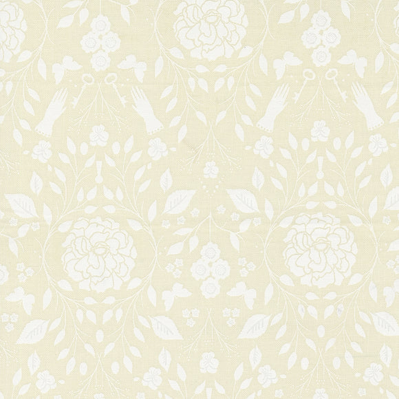 Evermore Garden Gate Lace White 43152 21 by  Sweetfire Road - Moda- 1/2 Yard