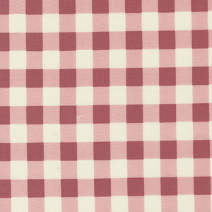 Evermore Picnic Gingham Strawberry 43155 12 by  Sweetfire Road - Moda- 1 Yard