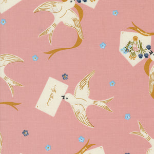 Enchantment Winged Messenger Blush 43171 16 by  Sweetfire Road - Moda- 1/2 Yard