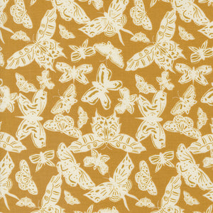 Enchantment Paper Butterflies Caramel 43172 15 by  Sweetfire Road - Moda- 1/2 Yard