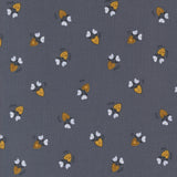 Sun Drenched Vintage Lockets Indigo 43202 15 by  Sweetfire Road - Moda- 1/2 Yard