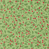 Merrily On High Winter Berries Evergreen 43211 15 by Sweetfire Road- Moda- 1/2 Yard