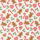 Merrily On High Sweet Treats Snow 43212 11 by Sweetfire Road- Moda- 1/2 Yard