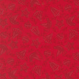 Merrily On High Cookie Cutters Christmas Red 43213 13 by Sweetfire Road- Moda- 1/2 Yard