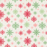 Merrily On High Softly Snowing Snow 43214 11 by Sweetfire Road- Moda- 1/2 Yard